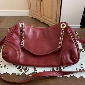 Lancaster Paris Rust Colour Leather Bag